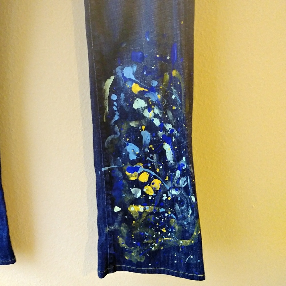 Painted jeans - Picture 4 of 8